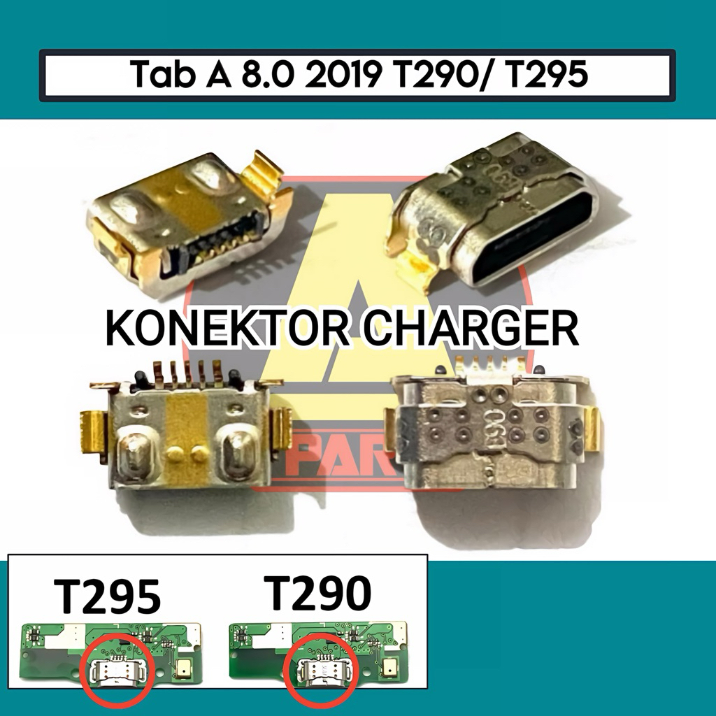 KONEKTOR CHARGER KONEK CAS TAB A8 2019 T290 / TAB T295