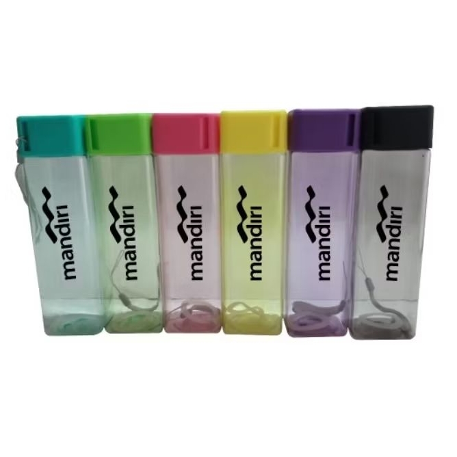 custom botol minum/botol plastik custom/botol kotak my bottle/custom souvenir botol
