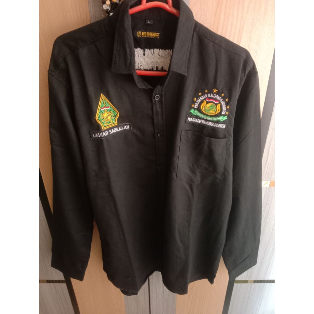 baju pwi ls bordir uk L