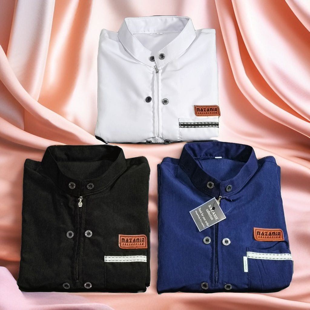 gamis polos  anak laki laki |jubah anak pakistan 3-14 thn