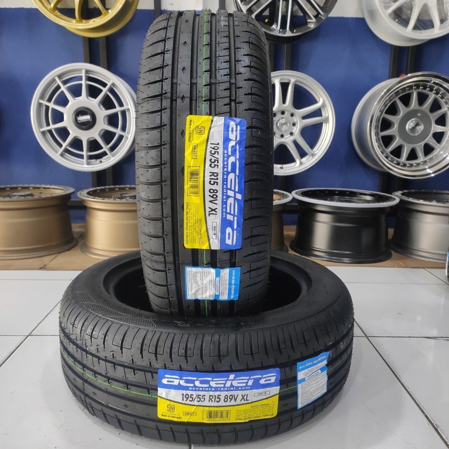 Accelera Ban Mobil 195 55 R15 Luar Tubles Ban mobil sigra calya ring 15 195/55 r15
