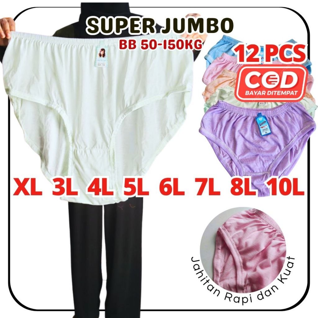 GROSIR 12 CD WANITA JUMBO LUSINAN MURAH/GROSIR CD WANITA LUSINAN 10L/XXXXXXXXXL Gayatri