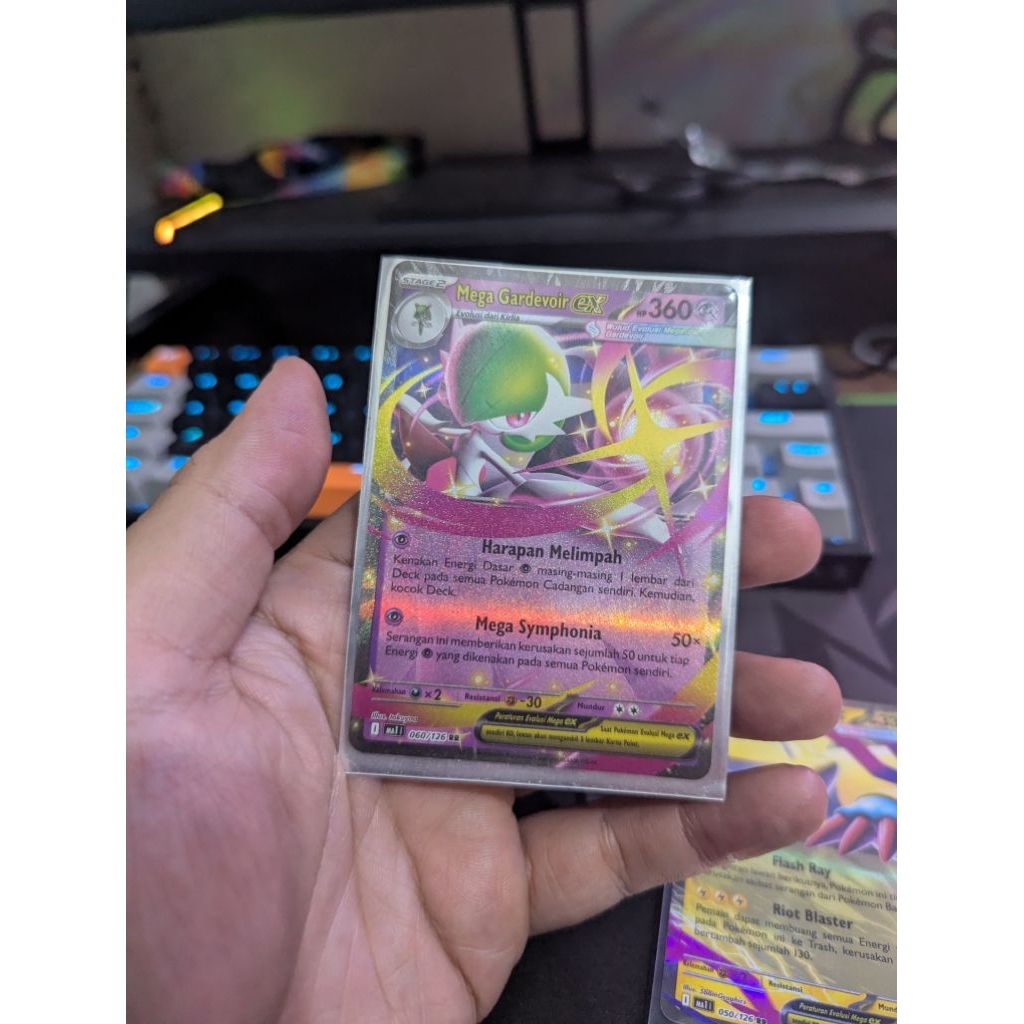 POKEMON CARD MEGA EVOLUSI INDONESIA MEGA GARDEVOIR EX