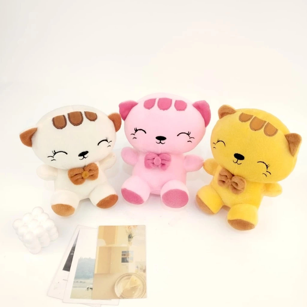 BONEKA MERYCAT SIZE S LUCU BONEKA KUCING MAINAN ANAK ANAK