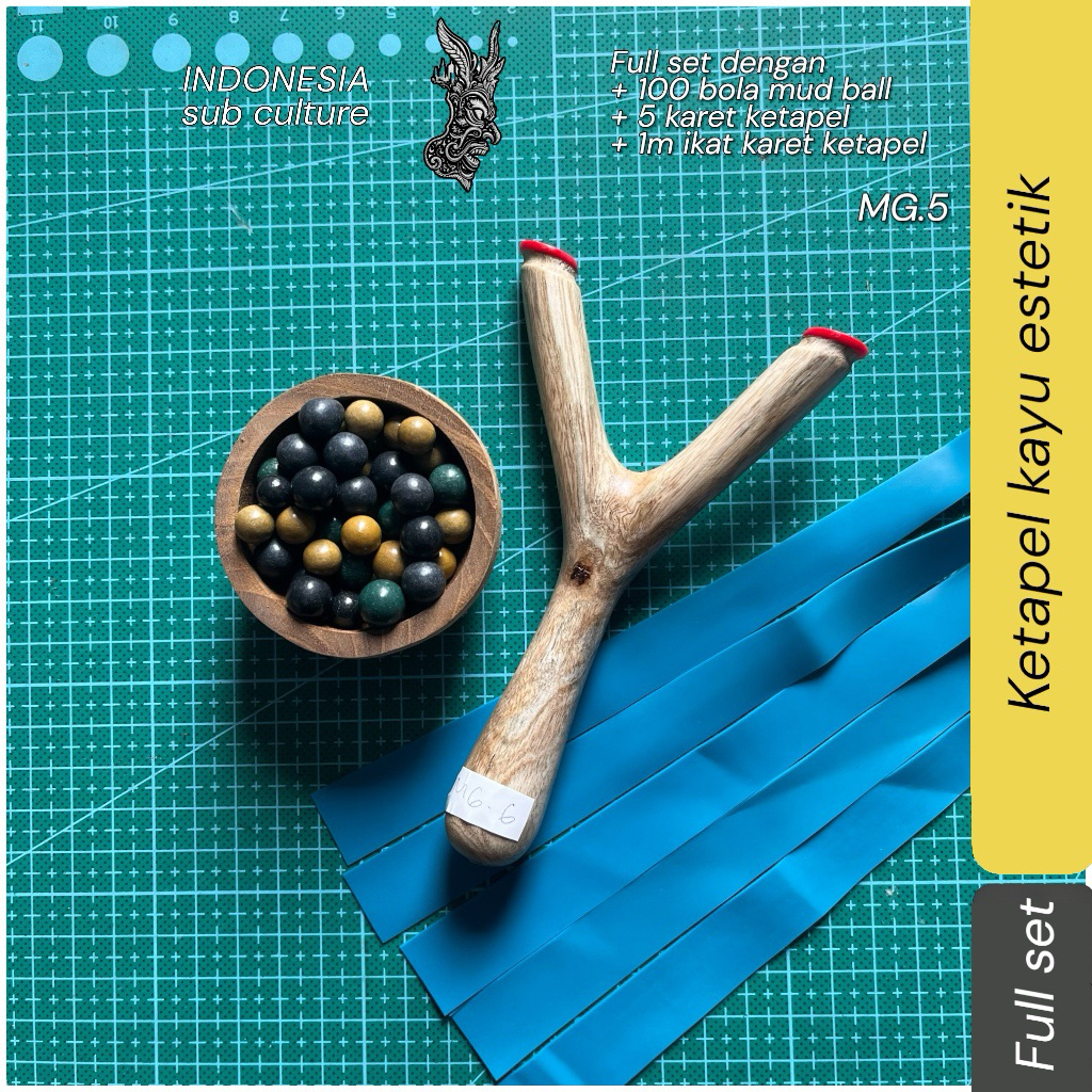 mangga MG.6 - frame ketapel cagak natural kayu mangga cabang asli