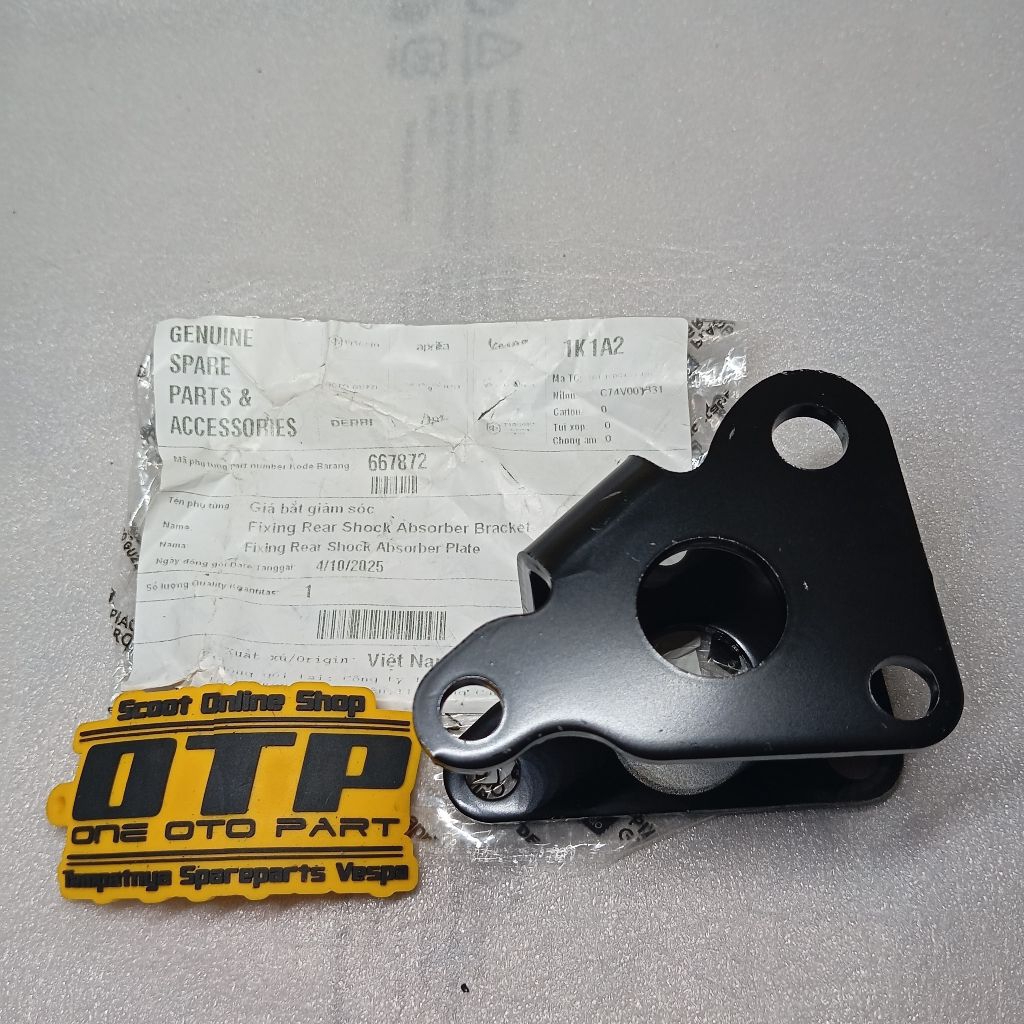 Dudukan Shockbreaker Belakang Vespa Matic Sprint Primavera