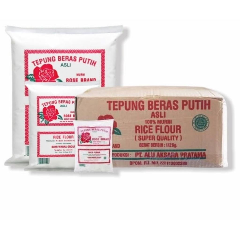 TEPUNG BERAS ROSE BRAND 1 DUS