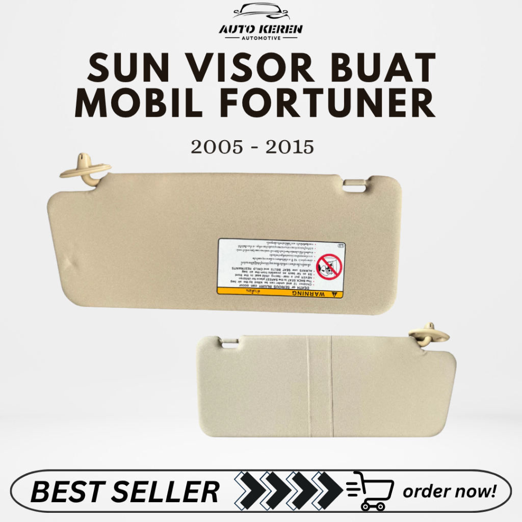 SUN VISOR MOBIL FORTUNER 2005–2015