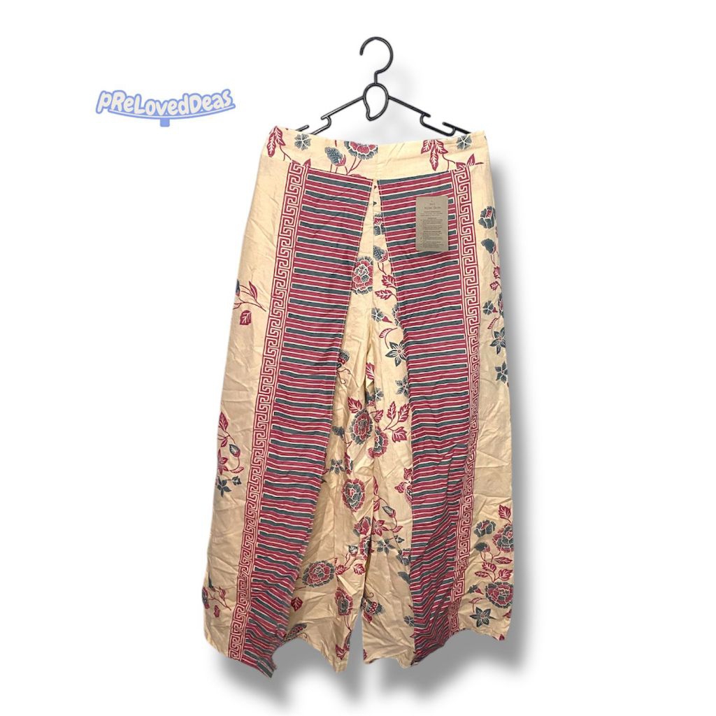 Celana batik kulot layer