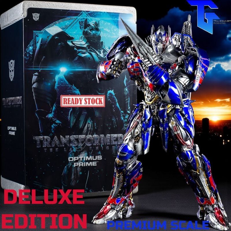ThreeZero x HASBRO Optimus Prime TLK Premium Scale Deluxe Edition - Transformers The Last Knight 3A
