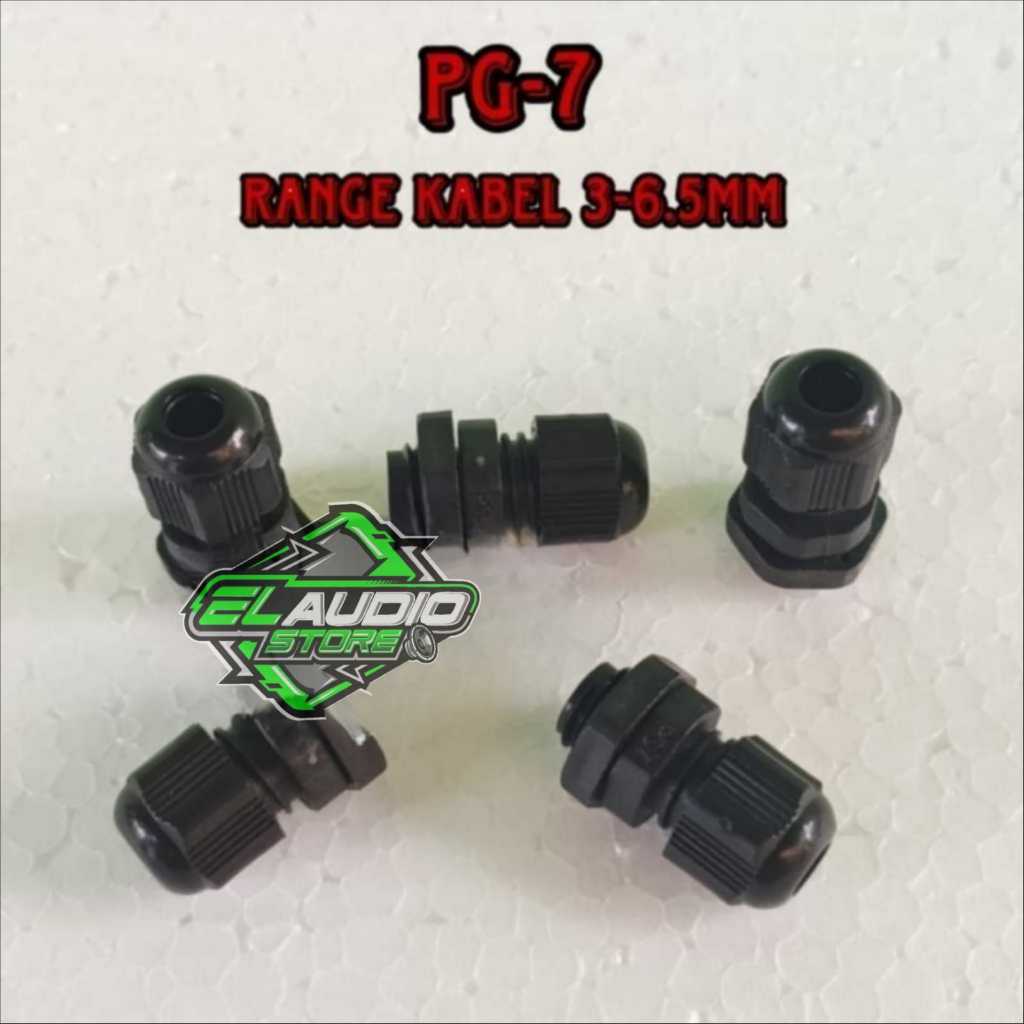 Gland Kabel PG7/ CABLE GLAND 3-6,5mm Kualitas Bagus