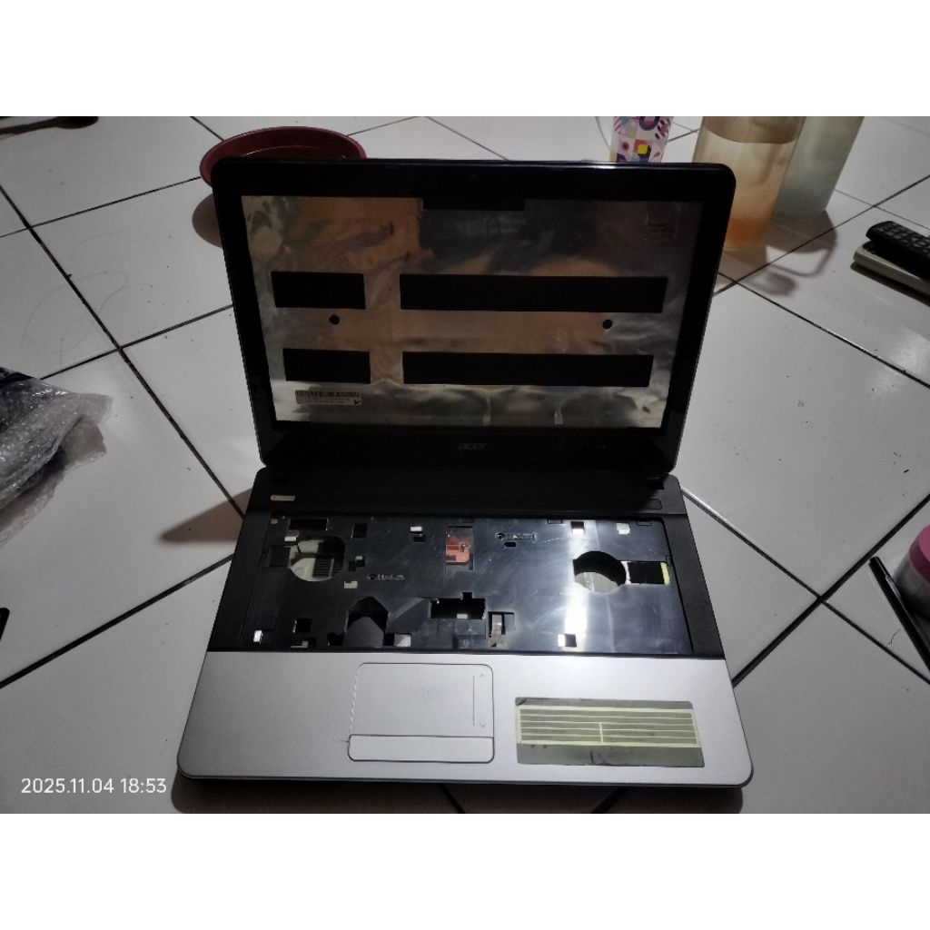 casing laptop acer aspire one 431 second fullset + baut