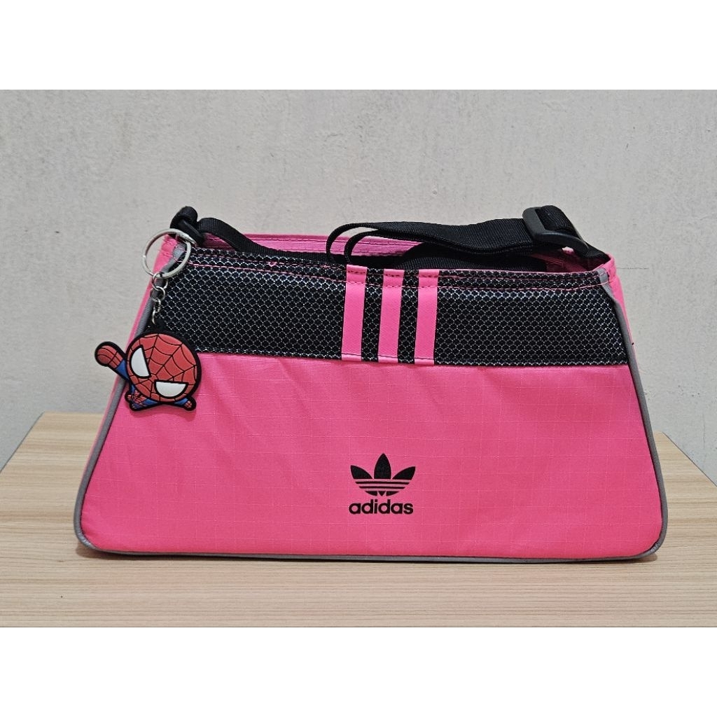 (pre-loved) Tas Adidas Mini Airliner Bag Black Pink