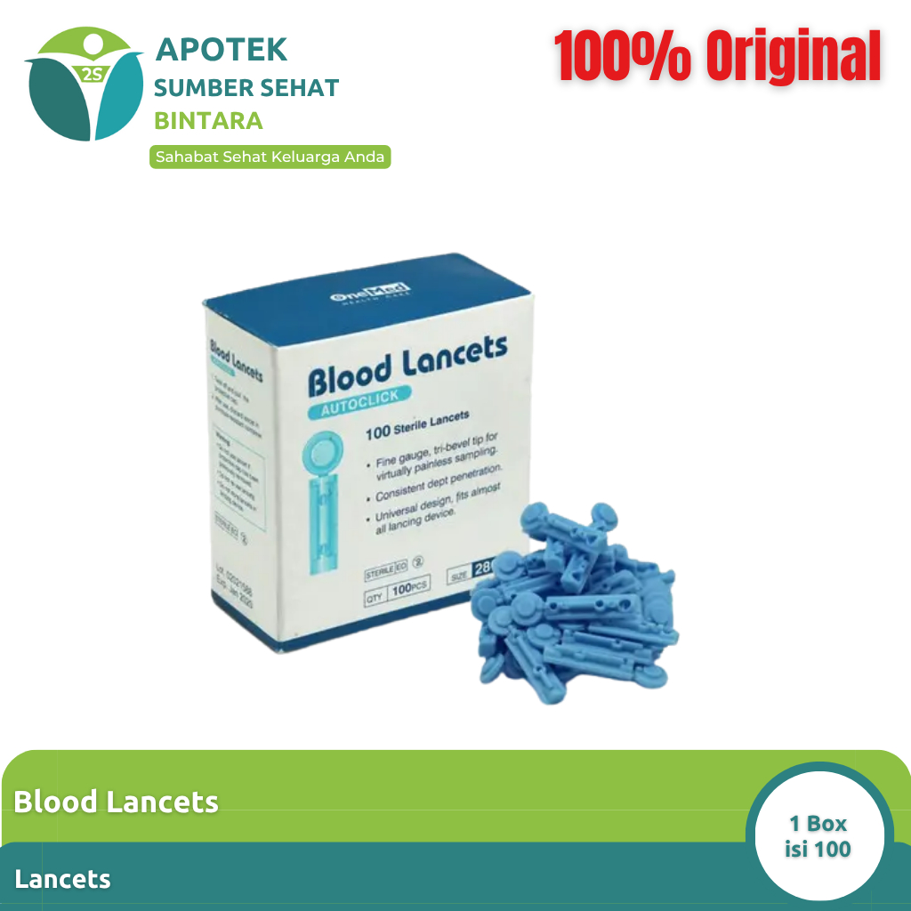 Lancet Onemed isi 100 – Lancet Universal
