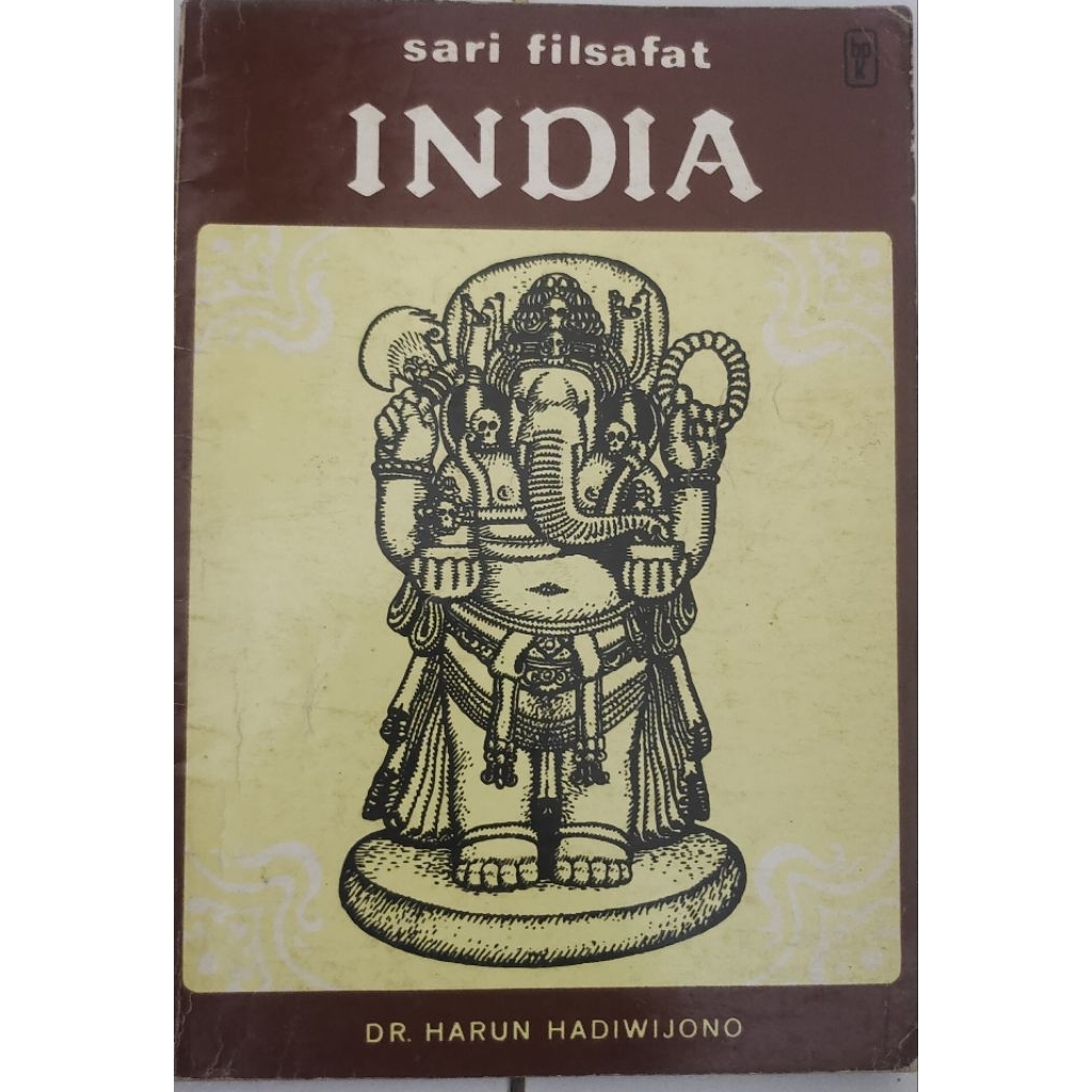 BUKU SARI FILSAFAT INDIA BEKAS ORIGINAL