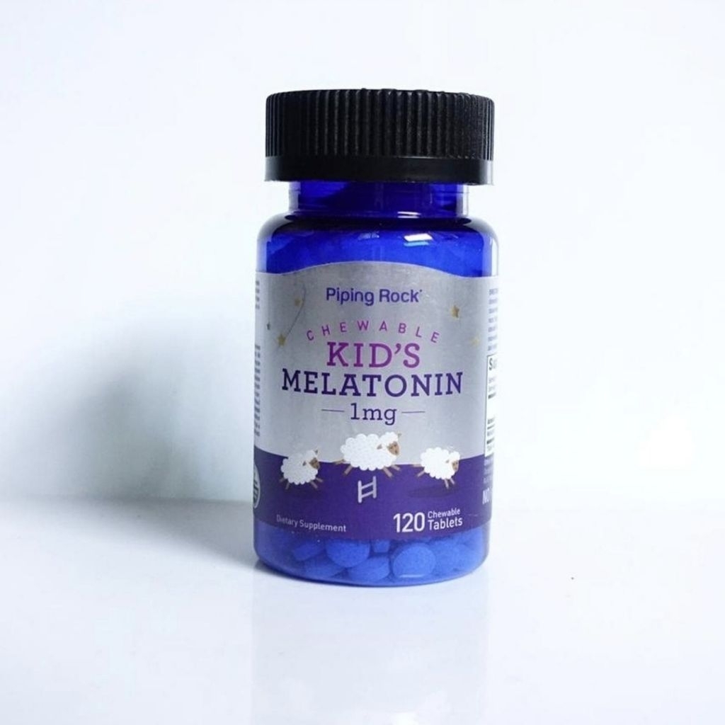Pipingrock kids melatonin anak 1mg 1 mg 120 tabs