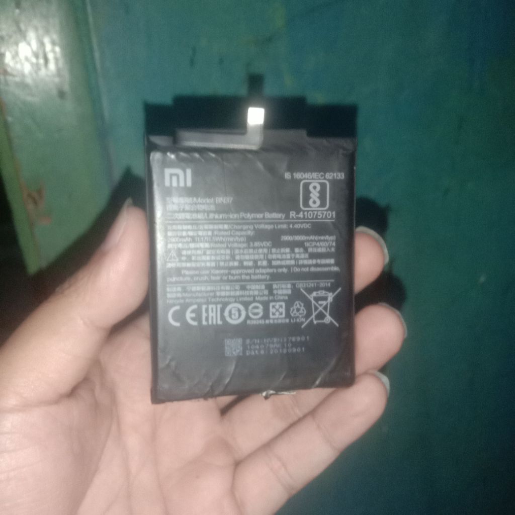 batrei xiaomi redmi 6a bn37