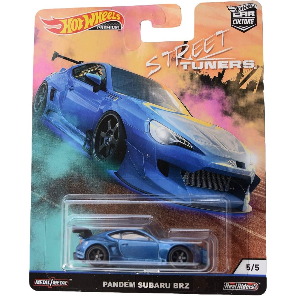 Hotwheels Pandem Subaru BRZ Street Tuners Car Culture Blue