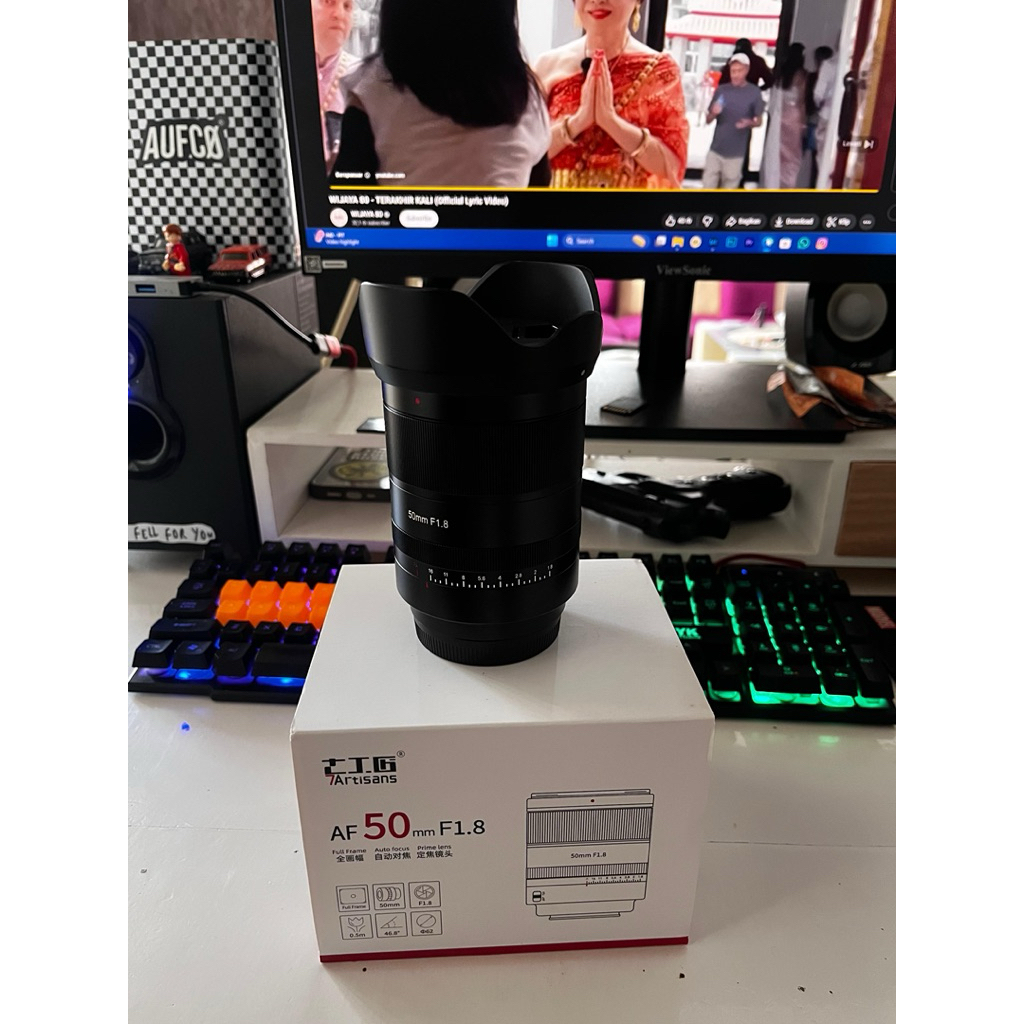 lensa artisans 50mm f1.8 For sony full frame second