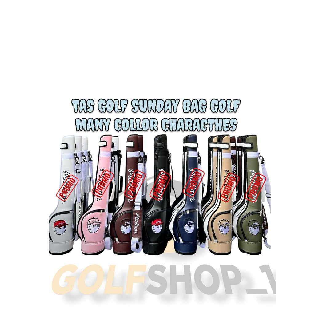 BIG SALE Tas Golf Driving Sunday Bag Golf New Tas Golf Driving Range Praktis