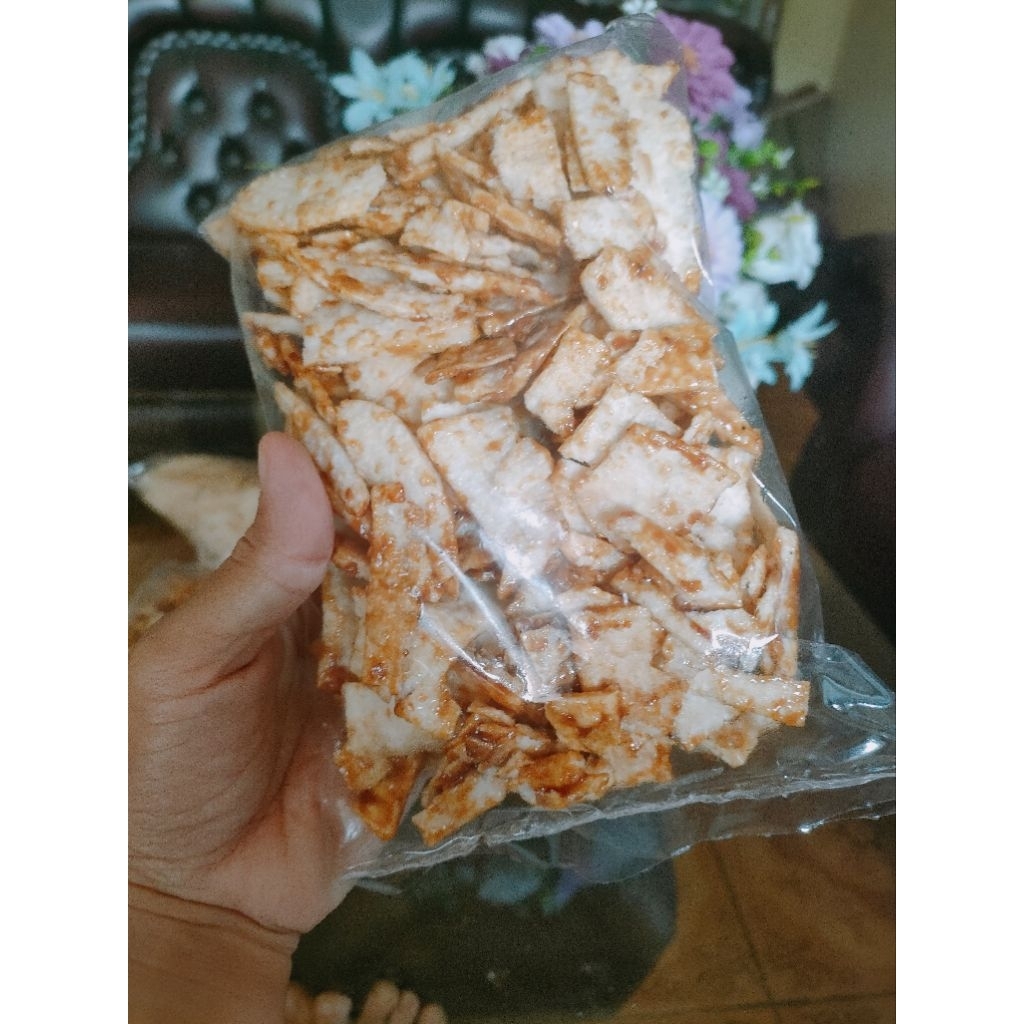 Manggleng singkong original, pedas, manis, asin, gurih
