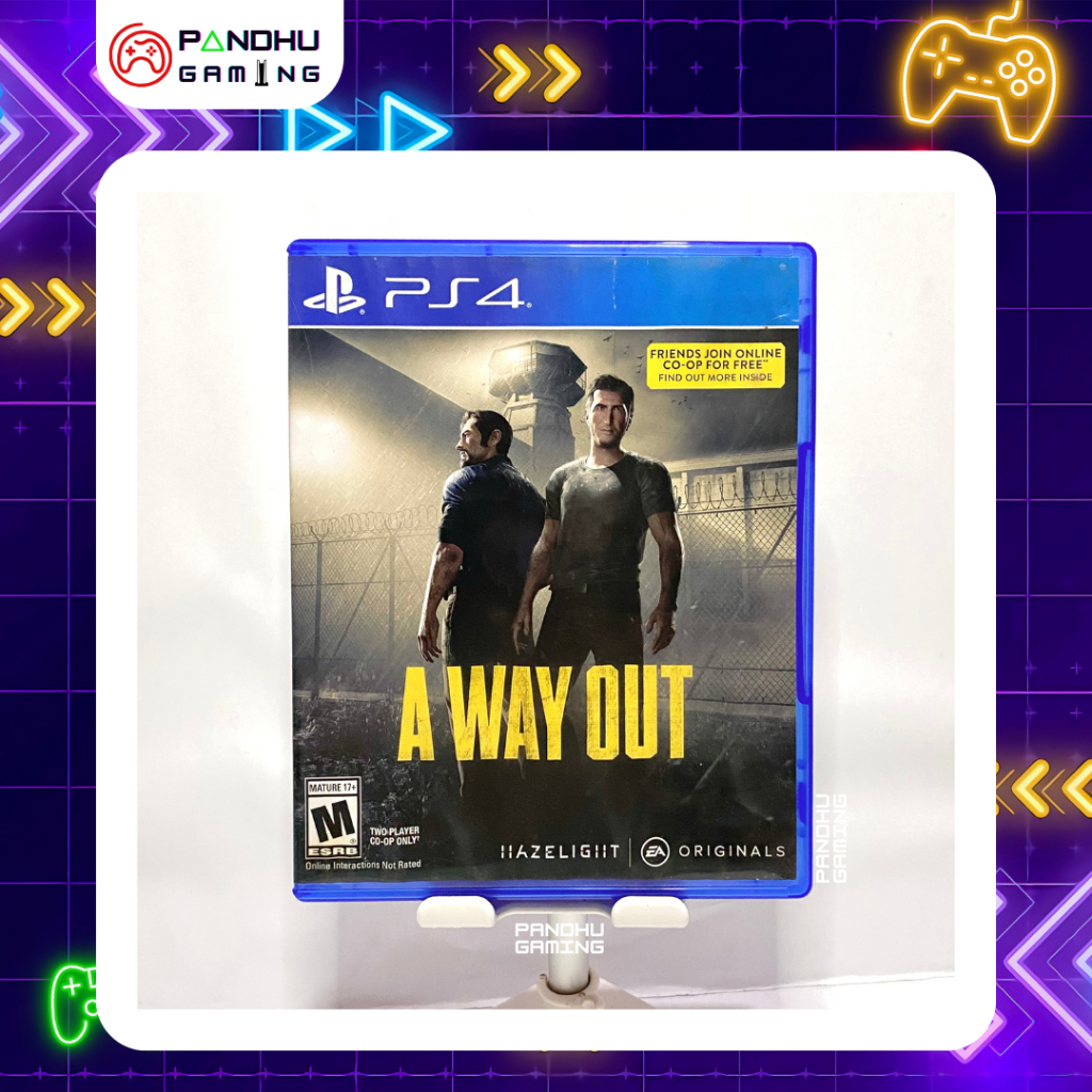 A Way Out PS4 Second Mulus Reg 3 Asia | A Wayout | Awayout | Before Split Fiction PS5 Splitfiction P