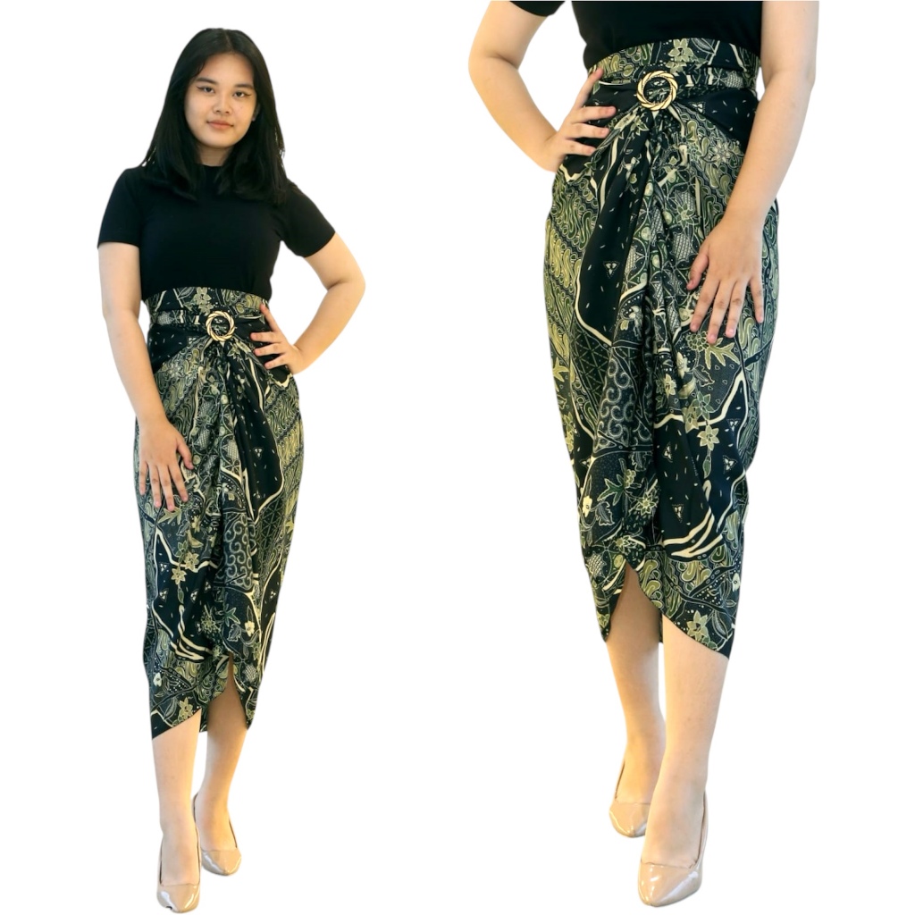 BEST SELLER ROK LILIT Wanita Batik Modern – Bawahan Kebaya Simple Elegan