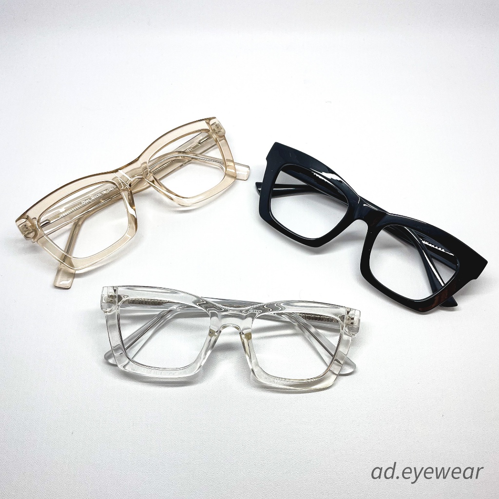 Kacamata Kotak Tebal Pria Wanita - Frame Stylish Kekinian