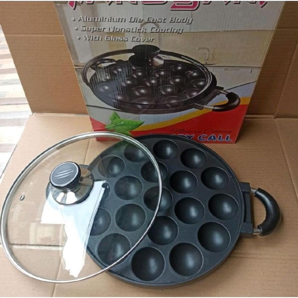 Original Happy Call Cetakan Takoyaki 19 Lubang