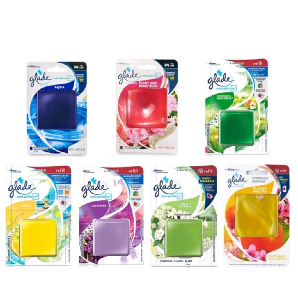 Glade sensations car Refill Pengharum ruangan gantung Pengharum ruangan mobil