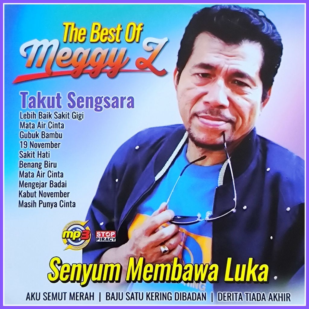 Kaset MP3 Audio 150 Lagu Dangdut Meggy Z Album Pilihan Meggi Z - Dayu AG Pilihan Lengkap