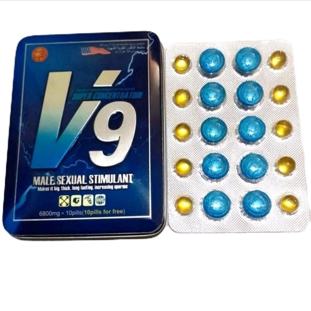 Obat V9 Original Obat Kuat Pria Asli Stamina Kuat Tahan Lama