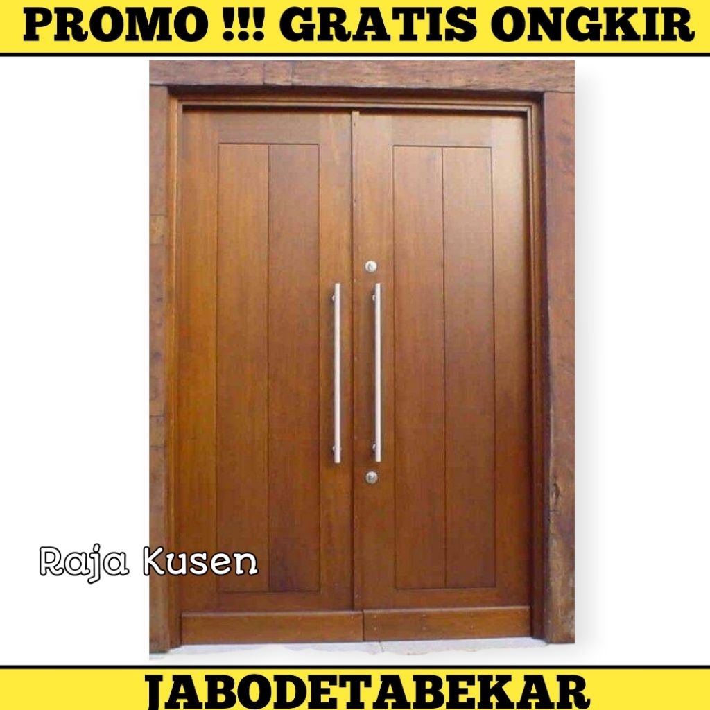 Pintu Kupu Set Kusen, Pintu Kupu Tarung, Pintu Kayu
