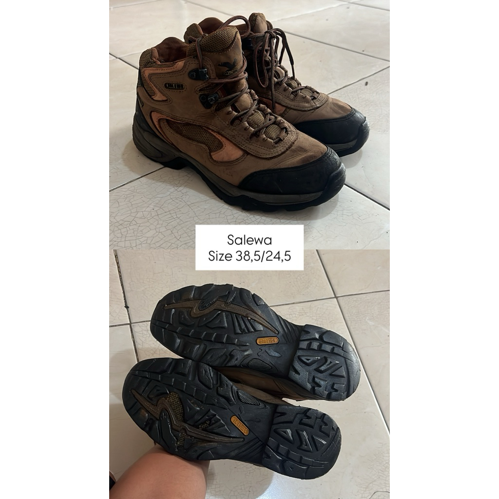 sepatu Outdoor salewa size 38,5/24,5