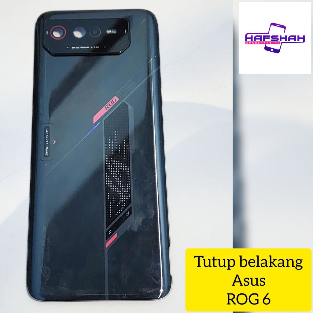 Backdoor tutup belakang Asus ROG 6 ori copotan hp