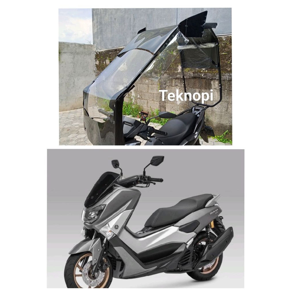 Kanopi Motor rangka full metal lebih awet tipe U2 Series untuk Nmax