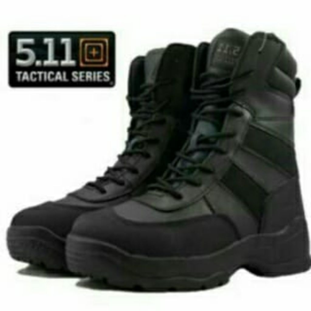 sepatu tactical pdl army boots 511 hitam tinggi 8 inch