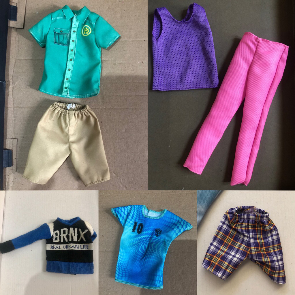 Baju Barbie Ken Ori Mattel Preloved
