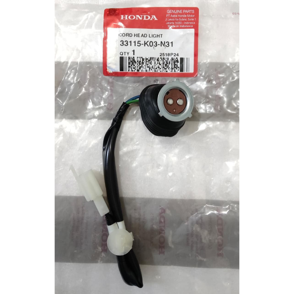 Socket Lampu Depan - Honda Revo 110 FI - 33115K03N31
