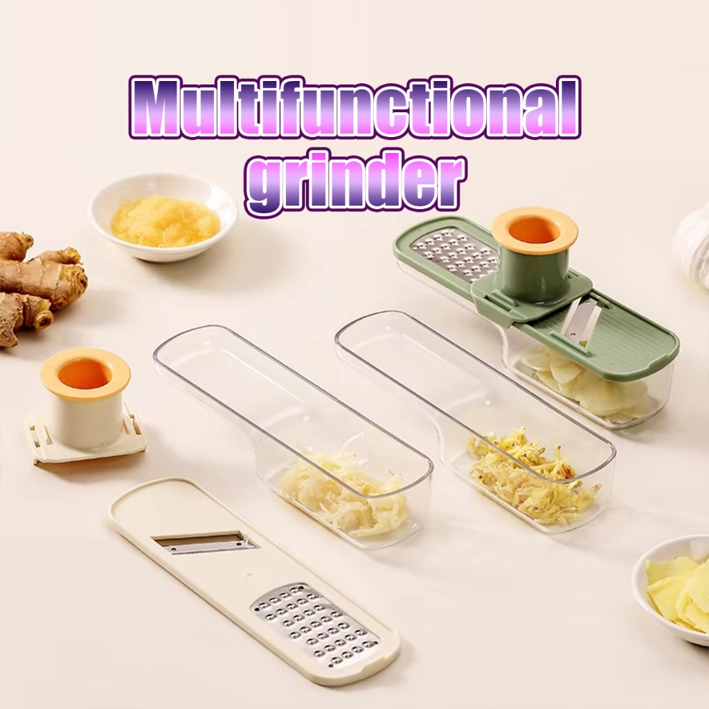 3 in 1 alat dapur pengiris bawang merah alat parutan buah dan sayur Kitchenware tahan lama Original