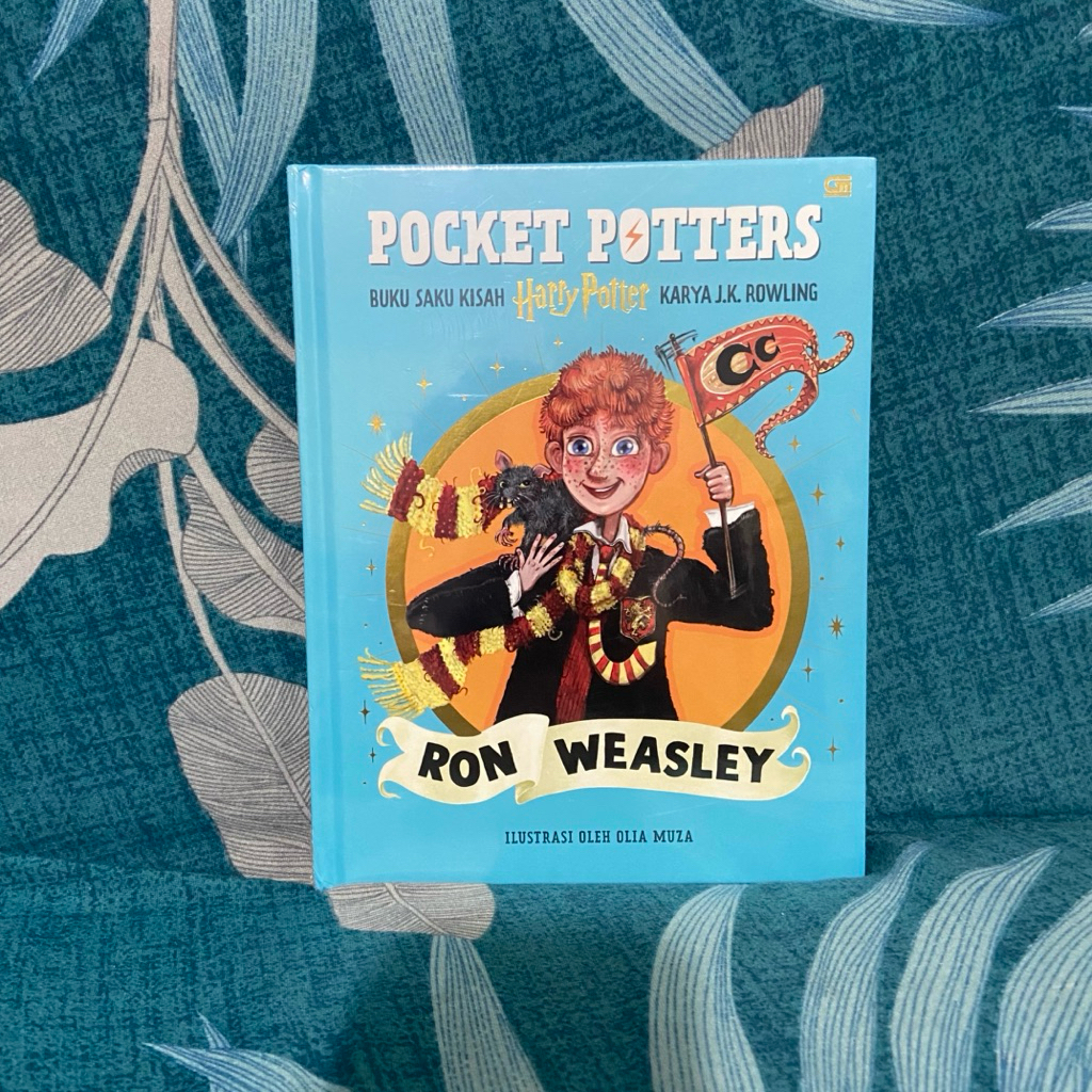 HARD COVER Pocket Potters Ron Weasley Buku Saku Kisah Harry Potter Novel JK Rowling