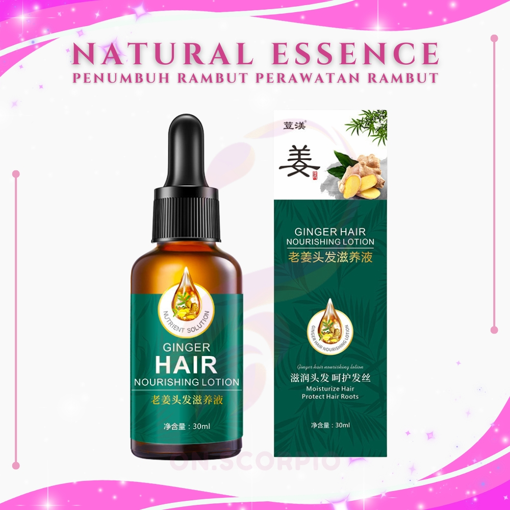 PIO Natural Essence Ginger Hair Solution Penumbuh Rambut Perawatan Rambut XX119