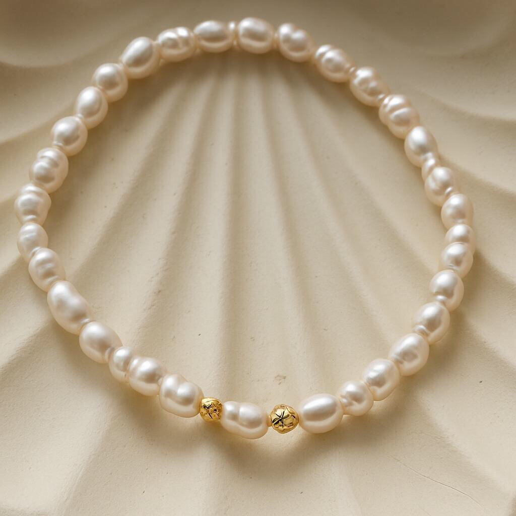 Gelang Rindang Mutiara - Gelang Emas Perhiasan Wanita