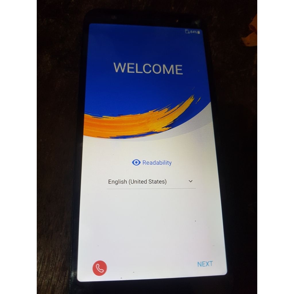 lcd touchscreen frame Asus Zenfone live l1 ORI minus