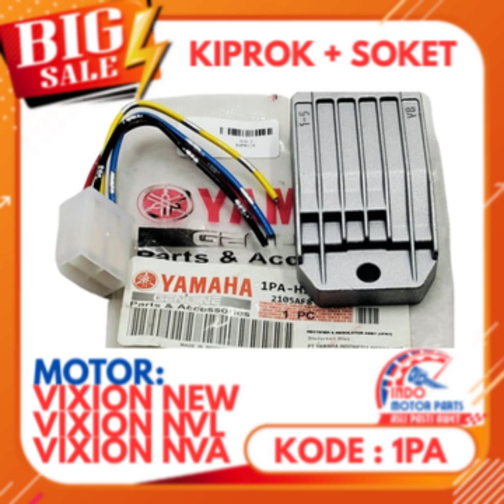 1PA ORIGINAL KIPROK SET SOKET YAMAHA VIXION NEW, KIPROK SET SOKET YAMAHA VIXION NVA,KIPROK SET SOKET