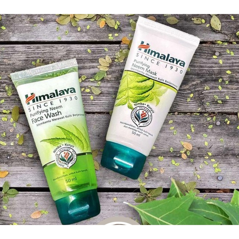 Himalaya Purifying Neem Face Wash  - Himalaya Purifying Neem Face Mask