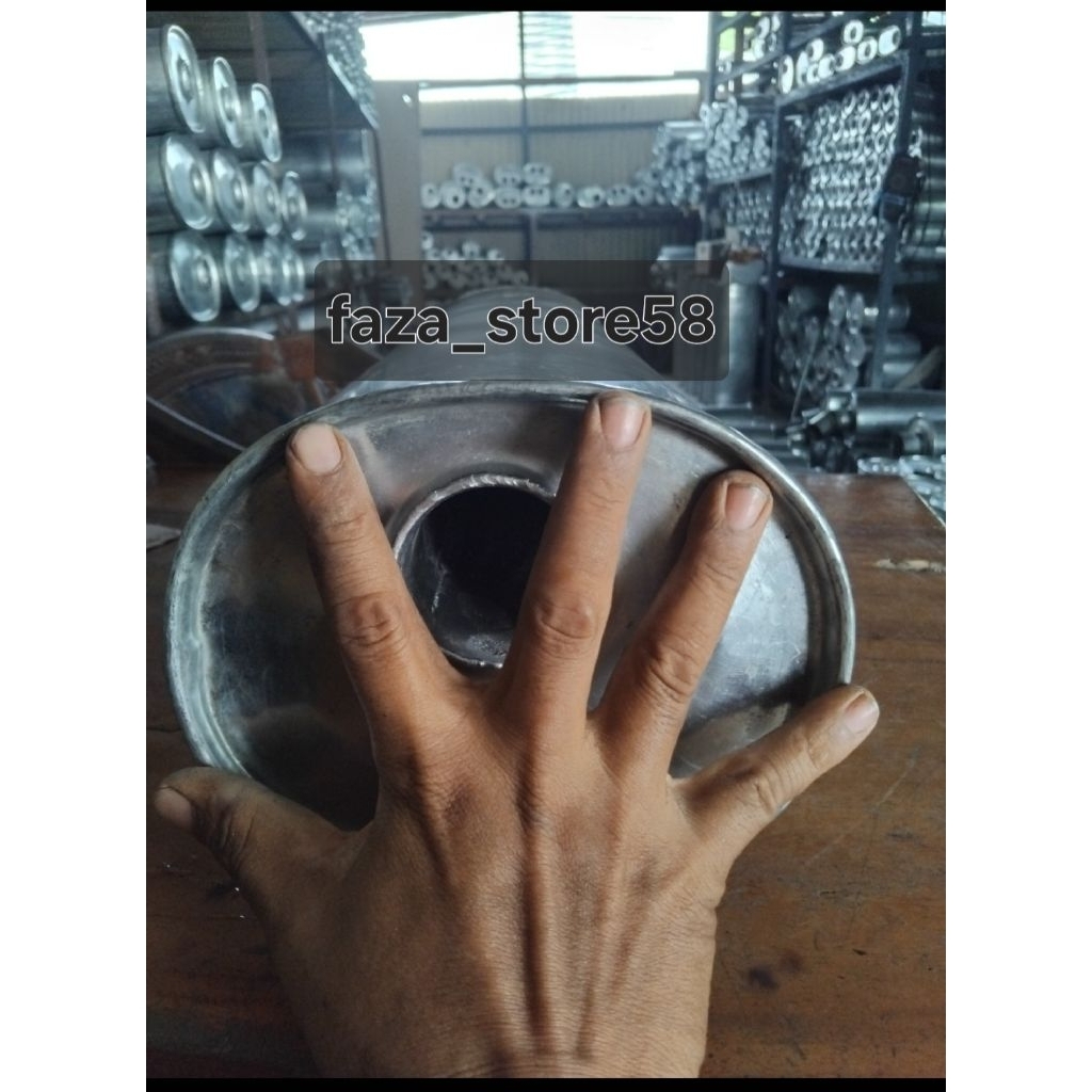 gendangan knalpot standar mobil kijang 7k ,kijang disel, kijang kapsul disel