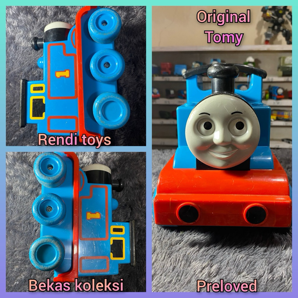 Thomas the Tank Engine Big Size | Thomas Jumbo Original Tomy Bekas Koleksi | Rendi Toys
