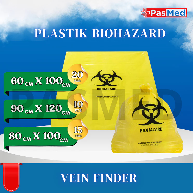 PASMED | Plastik Biohazard pack
