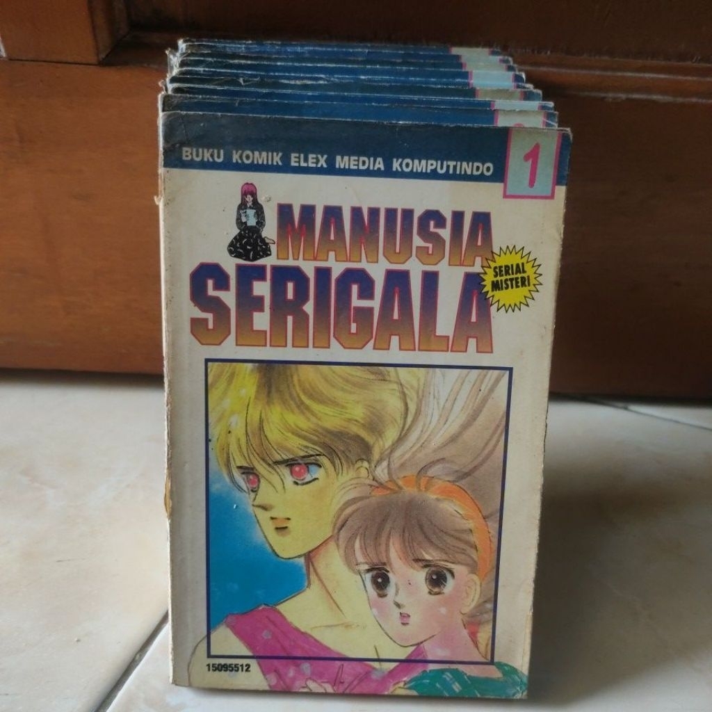 KOMIK ELEX MEDIA SERIAL MISTERI MANUSIA SERIGALA
